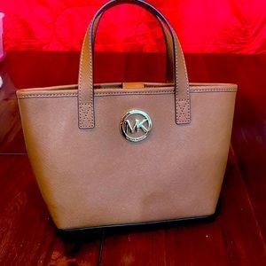 Michael Kors Handbag Tote Bag Mini Logo Leather